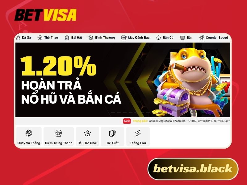 Bắn cá Betvisa