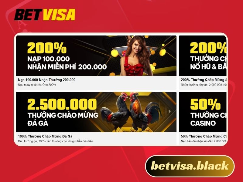 Khuyến mãi Betvisa